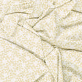 Grand Entrance - Lace Leaf Metallic Cream/Gold Yardage