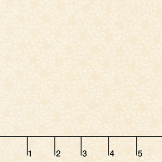Grand Entrance - Lace Leaf Cream Yardage