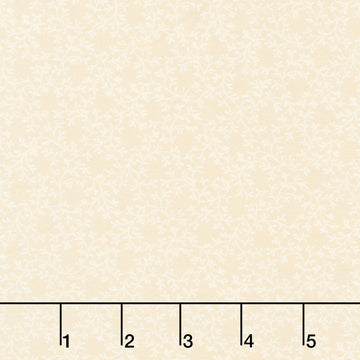 Grand Entrance - Lace Leaf Cream Yardage