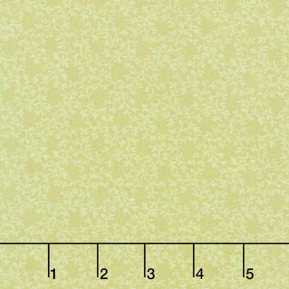 Grand Entrance - Lace Leaf Green Yardage