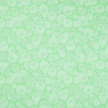 Space Monsters - Bubbles Green Yardage