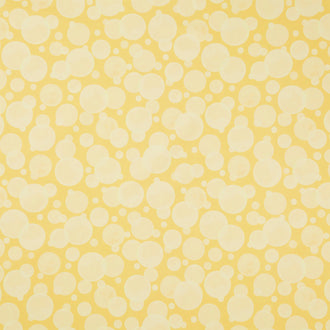 Space Monsters - Bubbles Yellow Yardage