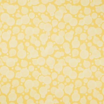 Space Monsters - Bubbles Yellow Yardage