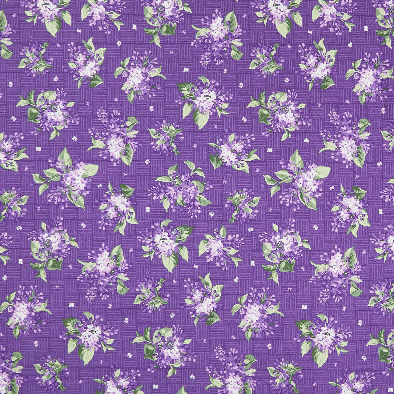 Lilac Lane - Bouquet Dark Purple Yardage
