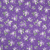 Lilac Lane - Bouquet Dark Purple Yardage