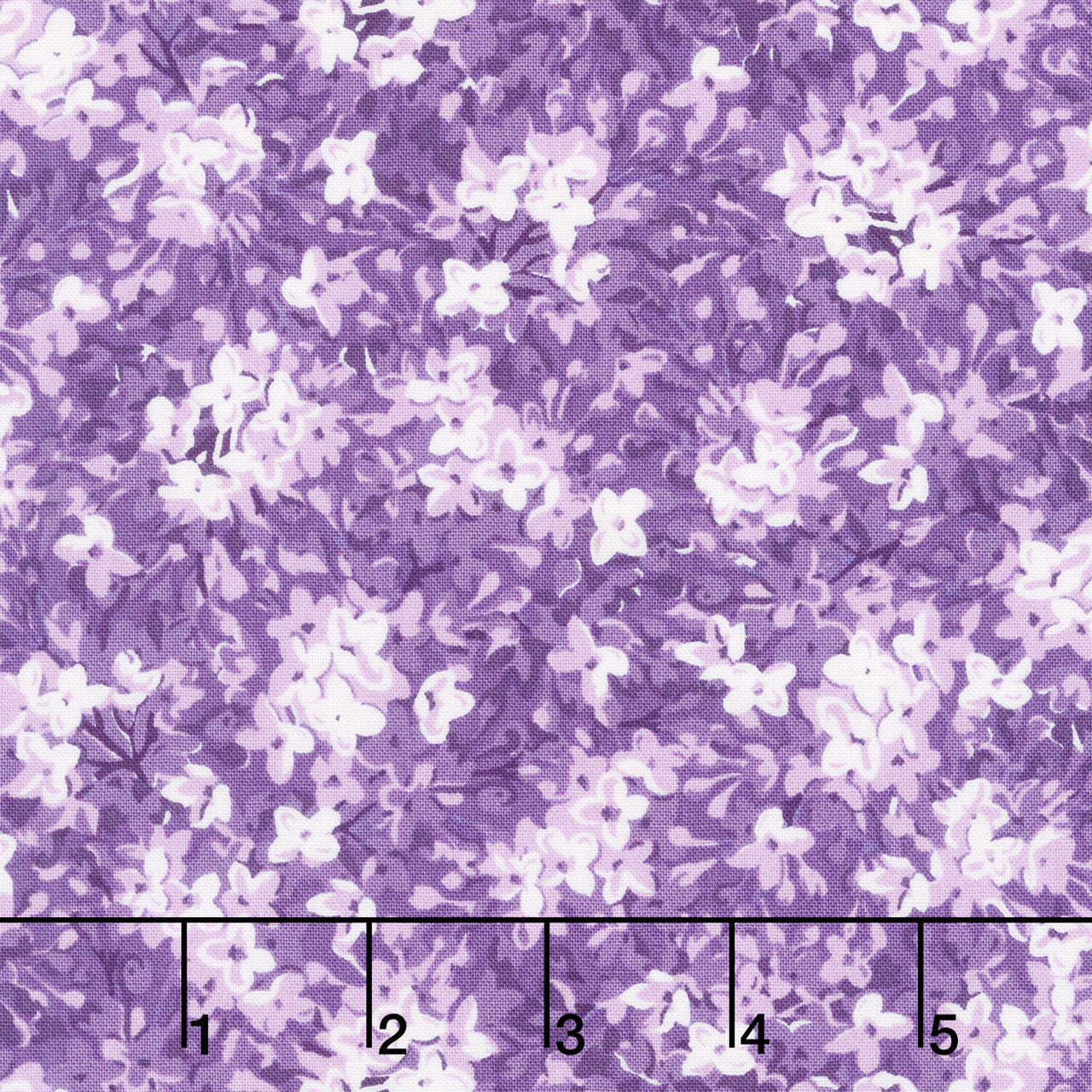 Lilac Lane - Lilac Packed Purple Yardage