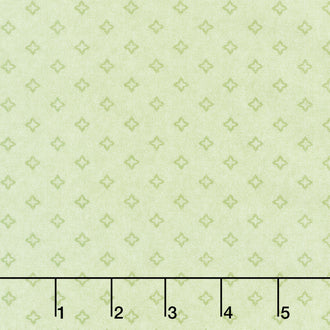 Lilac Lane - Geo Green Yardage
