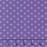 Lilac Lane - Geo Dark Purple Yardage