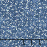 Patchwork Blue - Vines Blue Yardage