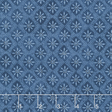 Patchwork Blue - Tiles Blue Yardage