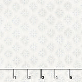 Patchwork Blue - Tiles Tan Yardage