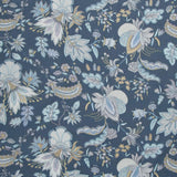 Daybreak - Jacobean Floral Blue Yardage