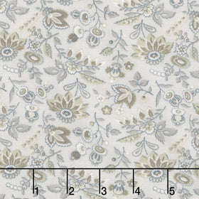 Daybreak - Floral Grey Yardage
