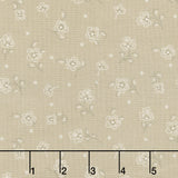 Daybreak - Tossed Flower Cream Yardage