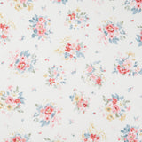 La Fleur Flannel - Bouquets Cream Yardage