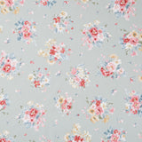 La Fleur Flannel - Bouquets Green Yardage
