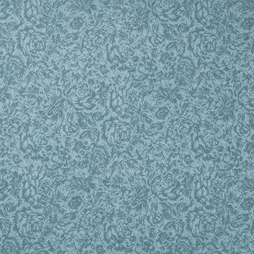 La Fleur Flannel - Tonal Floral Blue Yardage