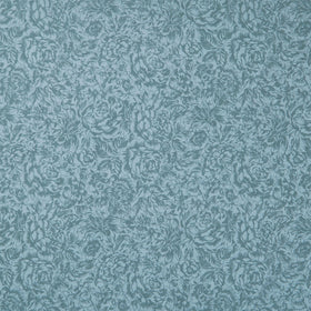La Fleur Flannel - Tonal Floral Blue Yardage