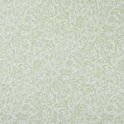 La Fleur Flannel - Tonal Floral Green Yardage
