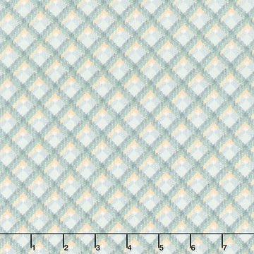 La Fleur Flannel - Plaid Green Yardage