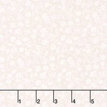 La Fleur Flannel - Packed Ditsy Cream Yardage