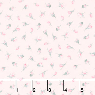 La Fleur Flannel - Buds Pink Yardage