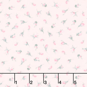 La Fleur Flannel - Buds Pink Yardage