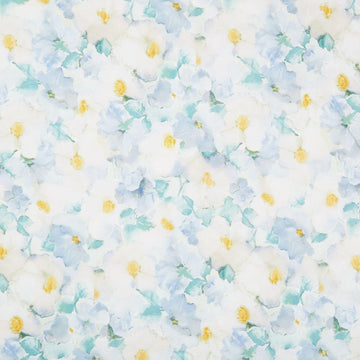 Flower Wash Quilt Backs - Blue 108" Wide Backing