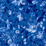 Blue Belle - Large Floral Navy Yardage