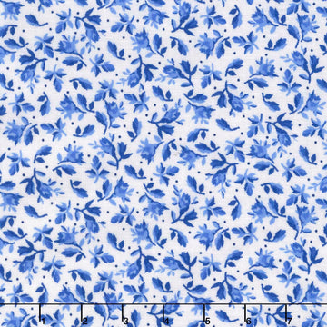 Blue Belle - Little One White Yardage
