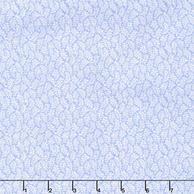 Blue Belle - Vine White Yardage