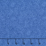 Blue Belle - Trailing Leaf Blue Yardage