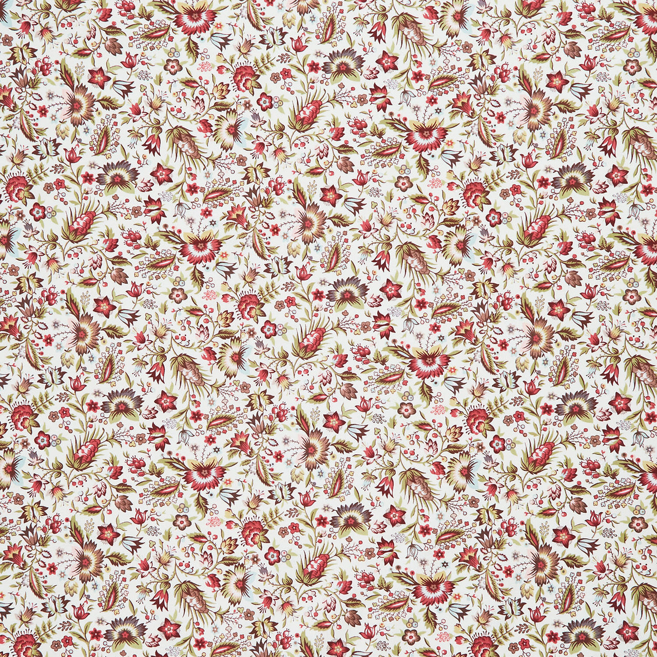 French Market - Floral Cream Yardage