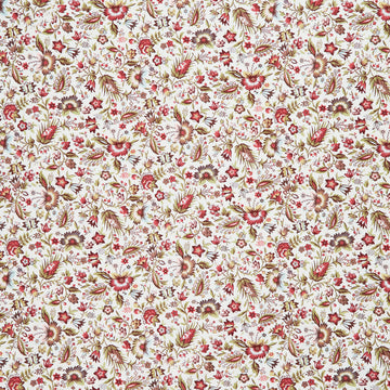 French Market - Floral Cream Yardage