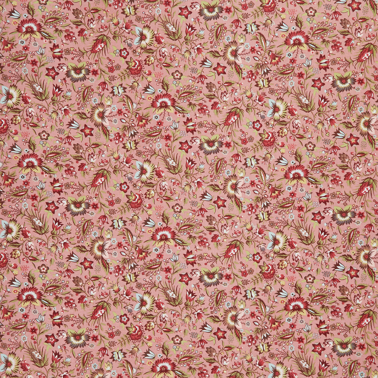 French Market - Floral Pink Yardage