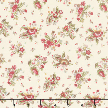 French Market - Bouquet Cream Yardage