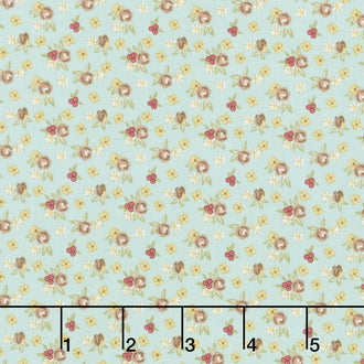 French Market - Buds Aqua Yardage