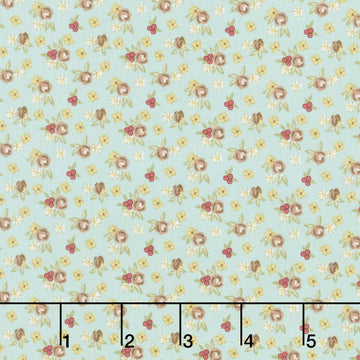 French Market - Buds Aqua Yardage