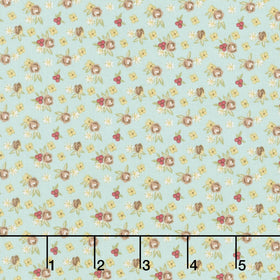 French Market - Buds Aqua Yardage