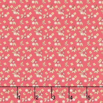 French Market - Buds Red Yardage