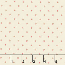 French Market - Flower Dot Cream Yardage