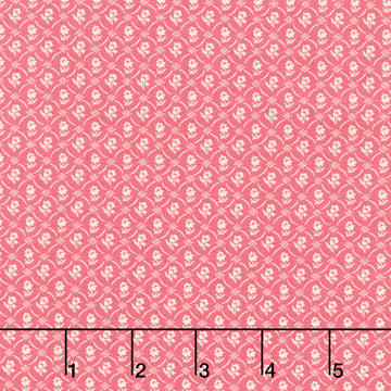 French Market - Geo Flower Pink Yardage
