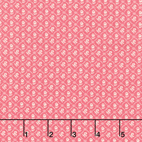 French Market - Geo Flower Pink Yardage