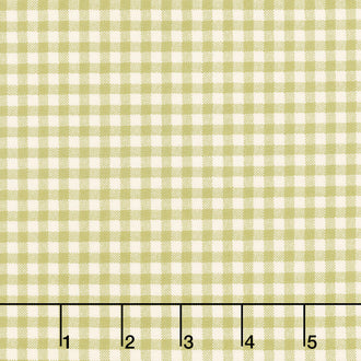 French Market - Gingham Green Yardage