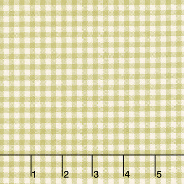 French Market - Gingham Green Yardage