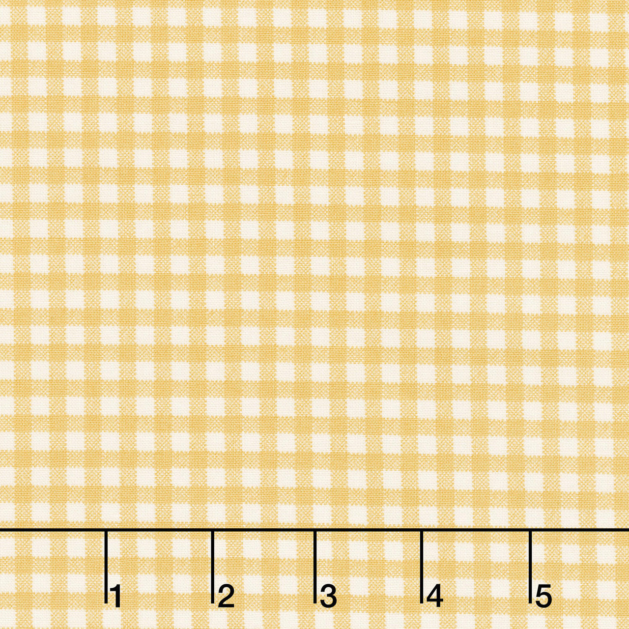 French Market - Gingham Yellow Yardage