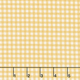 French Market - Gingham Yellow Yardage