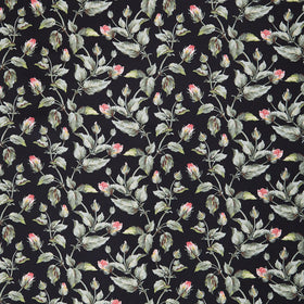 Marlowe - Leaves Black Yardage