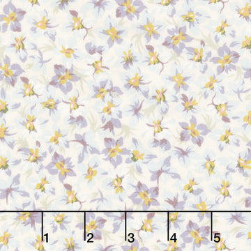 Marlowe - Packed Flower Cream Yardage