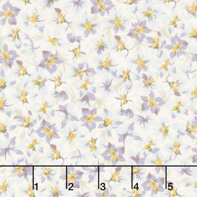 Marlowe - Packed Flower Cream Yardage